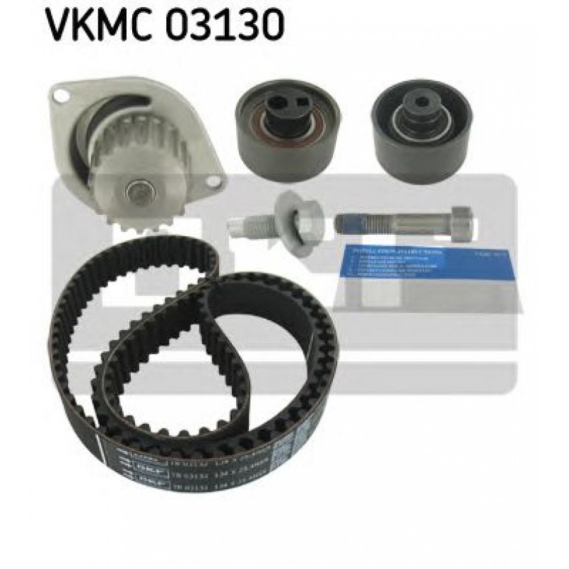 VKMC 03130 SKF - Насос охолоджуючої рідини + комплект зубчатого ремня